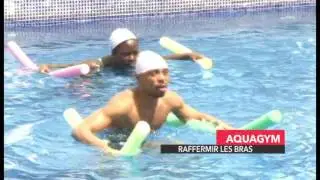 AQUAGYM: Raffermir les bras du 09 mars 2017 avec Eric KOUASSI #MatinBonheur