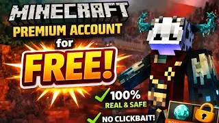 How to get Minecraft Premium Account FREE 😱 | Java Edition | 100% Real (No Clickbait)