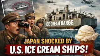 Japanese Officers Were Amazed America Had Dedicated Ice Cream Ships in Pacific#ww2 #history#military