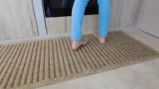 Tapis ext&eacute;rieur et int&eacute;rieur effet jute - Collection NATURE