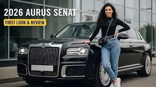 Aurus Senat 2026 &ndash; Российский седан, который затмил Rolls-Royce и Bentley!