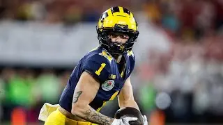 Pittsburgh Steelers WRR Roman Wilson Highlights: 2024 Senior Bowl - WR Michigan Wolverines