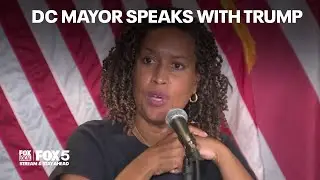 DC Mayor Bowser speaks with Trump, says crime is down following federal takeover