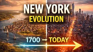 New York City Evolution in Timelapse (1600&ndash;2026)