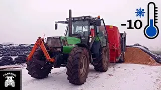 Het Vriest -10 & Nieuwe mest schuif