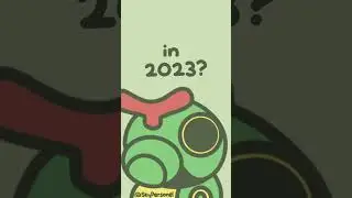 Caterpie is ready for 2023 😎#shorts #cuteart #pok&eacute;mon #pokemon