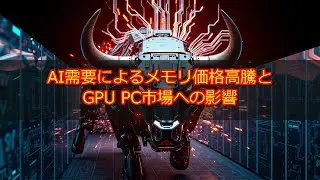 AI需要によるメモリ価格高騰とGPU PC市場への影響 【ゆっくり解説】