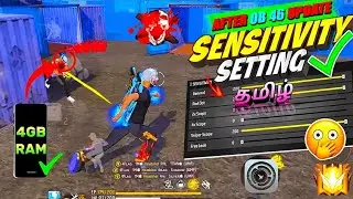 ✅ FF NEW 4GB RAM HEADSHOT SENSITIVE 📲| 4GB ONETAP SETTINGS 2024| OB46 NEW SENSITIVITY 4GB TAMIL | FF