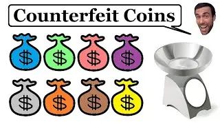Counterfeit Coins - Brain Teaser
