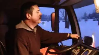 Mit dem Schneepflug in Bad Steben im Frankenwald unterwegs - Teil 1