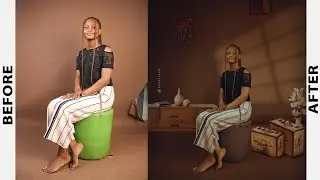 Editing studio background || Background manipulation tutorial