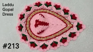 Crochet Dress for Laddu Gopal / Kanhaji || क्रोशिये से गोपाल जी की ड्रेस बनाएं  @MagicalThreadz
