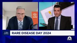 1 in 10 Americans are impacted by rare diseases 'it's a significant number', says NORD's Saltonstall