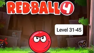 Red Ball 4 Level 31-45 #redball4 #puzzlegame