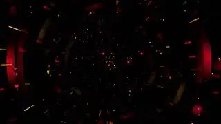 Abstract Neon Colorful Animation Multicolor Particles Background VJ Loops
