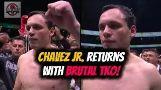 Chavez Jr. RETURNS With Brutal TKO! | Comeback Win + Dana White&rsquo;s Sufa Boxing Threat.