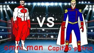 Omni man vs Capit&atilde;o p&aacute;tria crossover beatbox battles