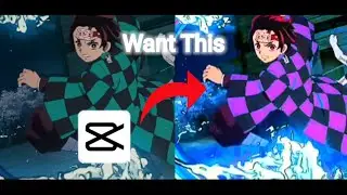 How to Change Object Color/Glow Color/Neptune Glow in Amv/Edit on CapCut [Tutorial Video] #1