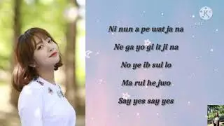 Loco & Punch - Say Yes (Moon Lovers:Scarlet Heart ryeR Ost) Easy Lyrics