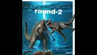 Godzilla and Anguirus vs giganotosaurus and indominus rex #anguirusgodzilla#indomgiga#jwvskaiju