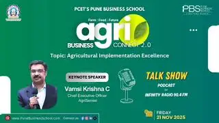 Vamsi Krishna c | Agri Business Connect 2.0 | PBS Podcast