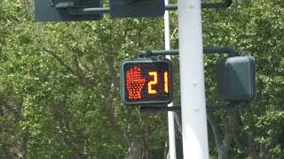 Leotek LED Pedestrian Signal in Pleasanton, California
