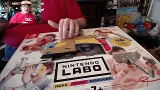 Nintendo Labo Toycon 04   VR Unboxing and Googles Assembly