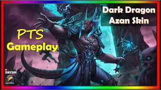 Paladins 5.1 Schism PTS - Azan New Skin Dark Dragon Azan, Voice Gameplay
