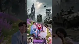 From War Ruins to Lavender Romance: Stunning Photo Shoot Transformation! #shorts #transformation