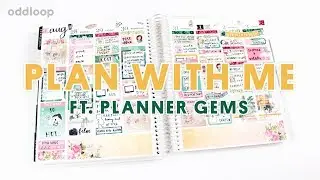 Plan With Me ft. Planner Gems 