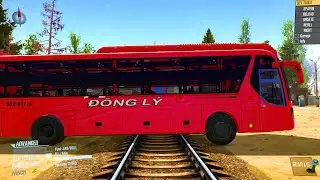 Small Cars and Big Trucks Vs Train Crossing | Gaming Challenge Part 150