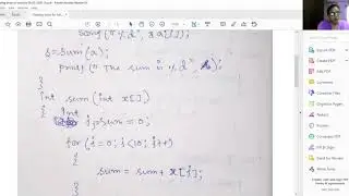 Passing Array as Parameter to a function
