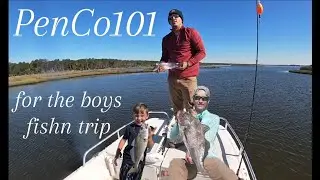Two generations of Fisherman | PenCo101 | Inshore fishing Topsail Island