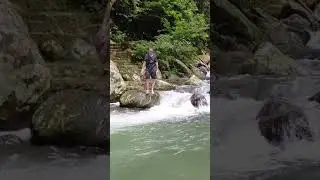 #jump #river
