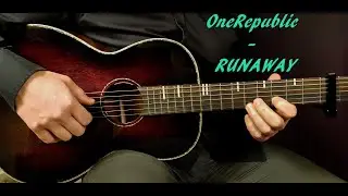 How to play ONEREPUBLIC - RUNAWAY  Acoustic Guitar Lesson - Tutorial