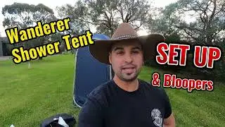 WANDERER SHOWER TENT #shortvideo #adventure #camping #howto #review #shower