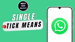 What The WhatsApp Single Tick Only Means