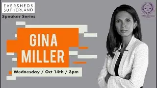 Gina Miller Speaks to Law Soc