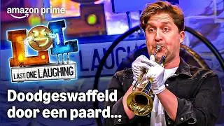 De trompetact van Alex Ploeg 🎺 | LOL: Last One Laughing | seizoen 1