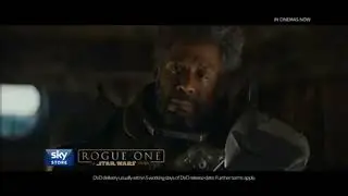 Advert Rogue One: A Star Wars Story (2016) Sky