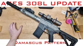 Finishing the Ares 308L Deluxe - Damascus Pattern