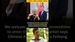 Xu Feihong say chinese market with 0% tarrif for india#china #chinesemarket #xuhuongyoutube