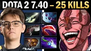 Anti-Mage Pro Carry with Halberg and 25 Kills - Dota 2 Gameplay