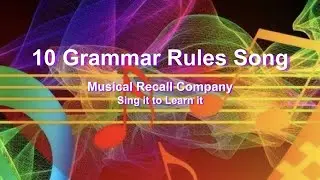 10 Grammar Rules Song