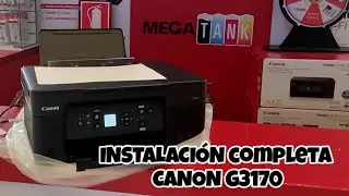 CANON G3170🖨️✅  Instalación completa y más 🔥🔥