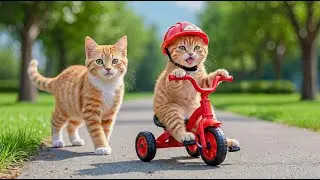 👉 Mama Cat works hard at the bakery to buy a new bicycle for her kitten — a heartwarming story 🐾🍞💛🚲