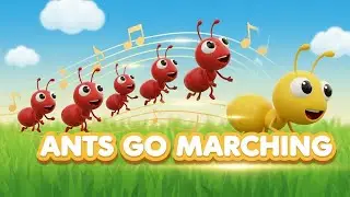The Ants Go Marching | Fun Counting Song for Kids