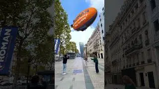 Mais c'est quoi ce d&eacute;lire ??? Un ballon dirigeable PROMAN !