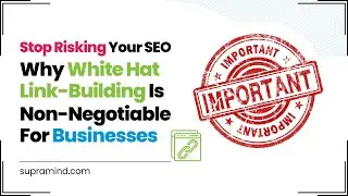 Stop Risking Your SEO! Why White Hat Link-Building Is Non-Negotiable