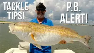 Catching My Heaviest Redfish Ever Fishing Out Of St. Augustine